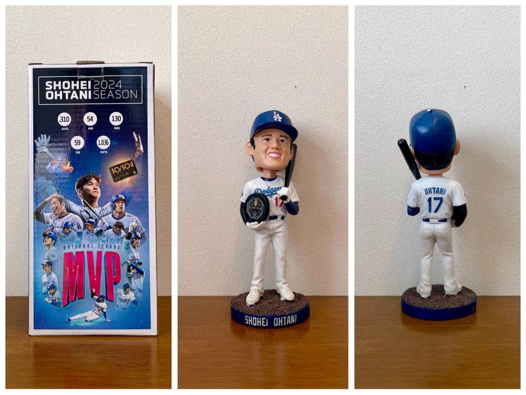 【大谷翔平 ボブルヘッド ５体】新人王 MVP デコピン まとめ売り