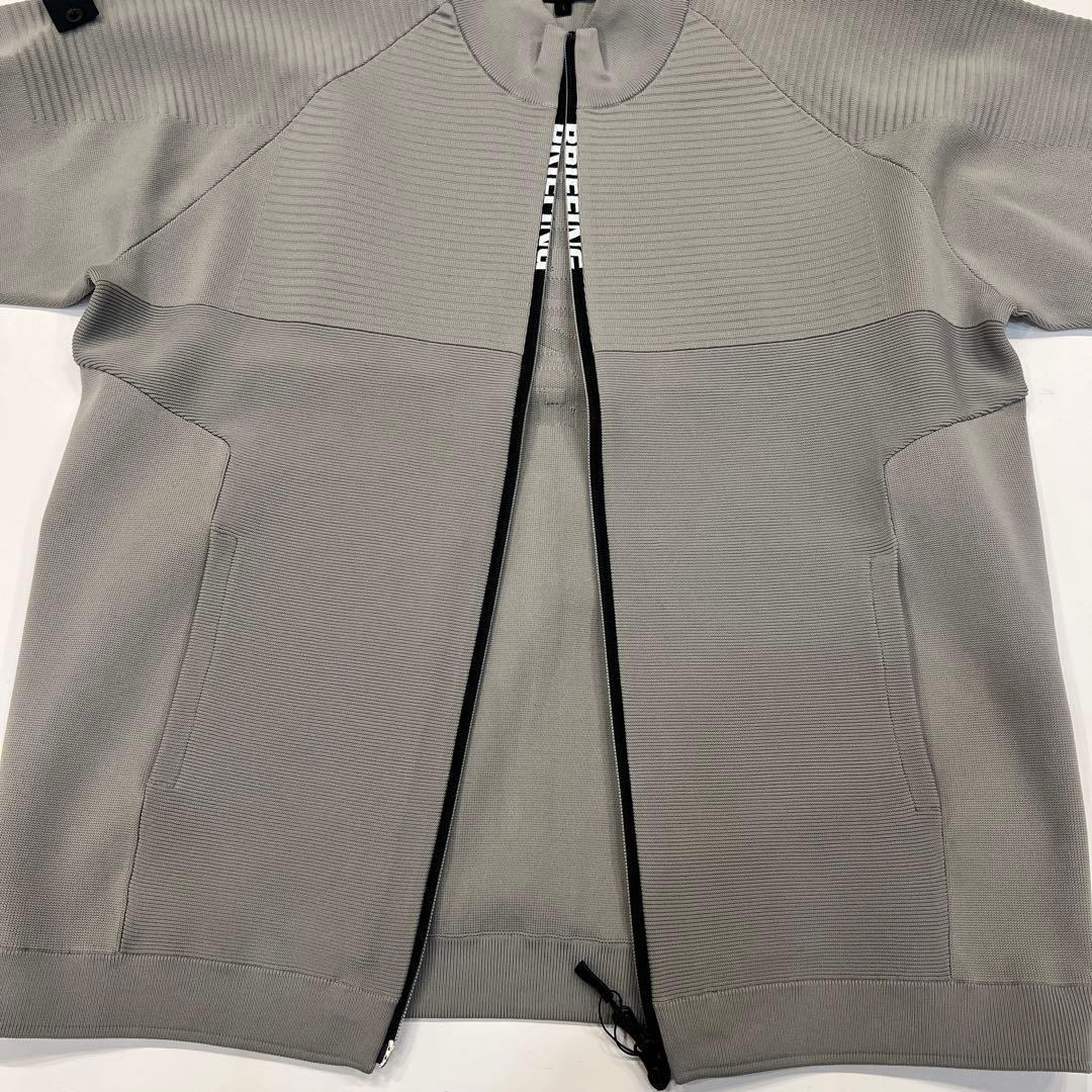 新品　BRIEFING MEN'S WR KNIT BLOUSON グレーL