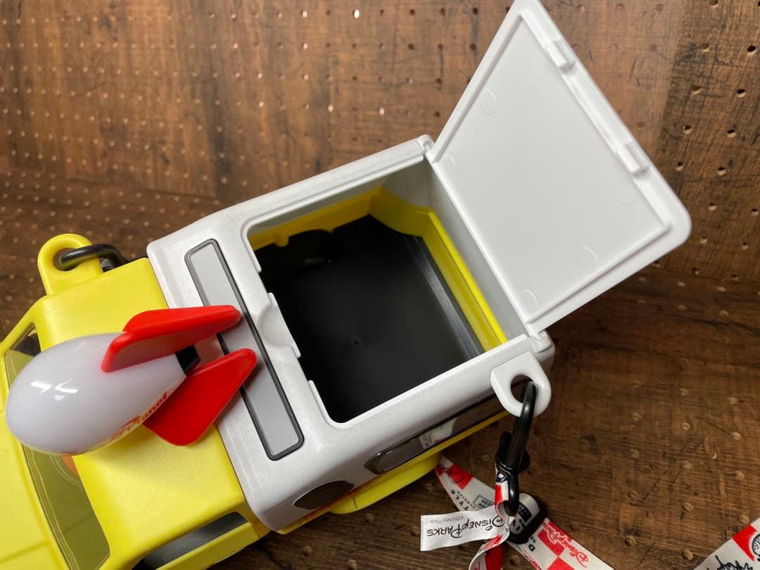 アメリカ　ディズニーランド ピザプラネット ポップコーンバケット