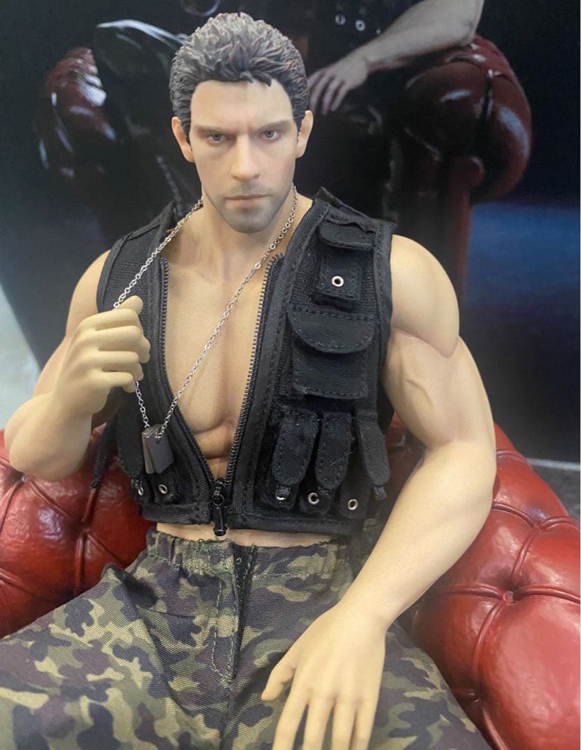 バイオハザード クリスレッドフィールド ガレージキット ガレキ スタチュー③