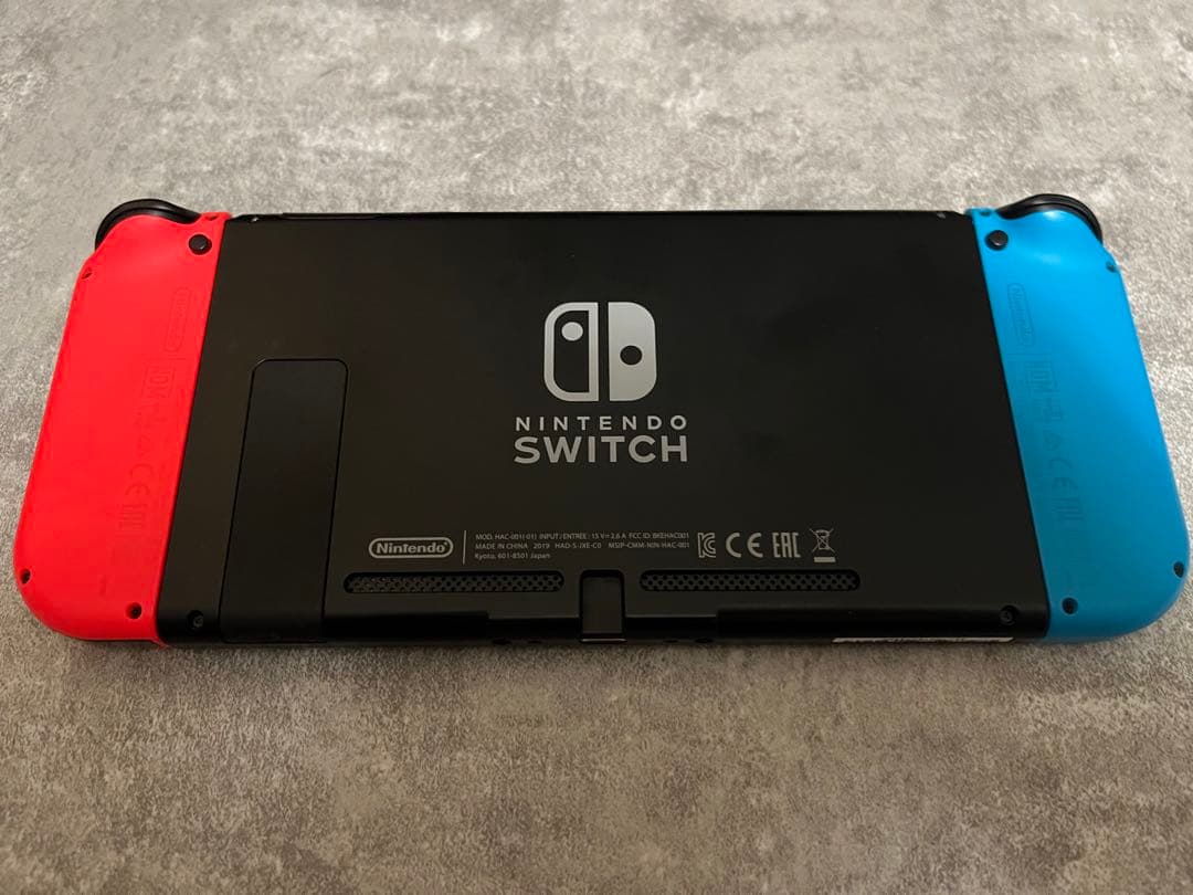 【美品】ニンテンドーSWITCHバッテリー強化版,256GB-SD,有線LAN