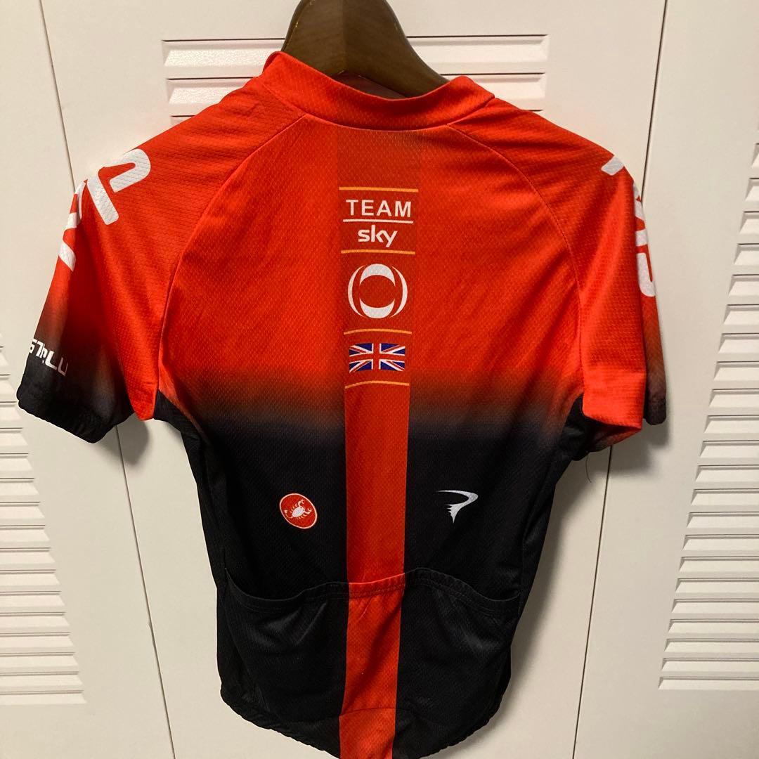 【美品】ピナレロPinarelloTeam Sky サイクルジャージセットアップ