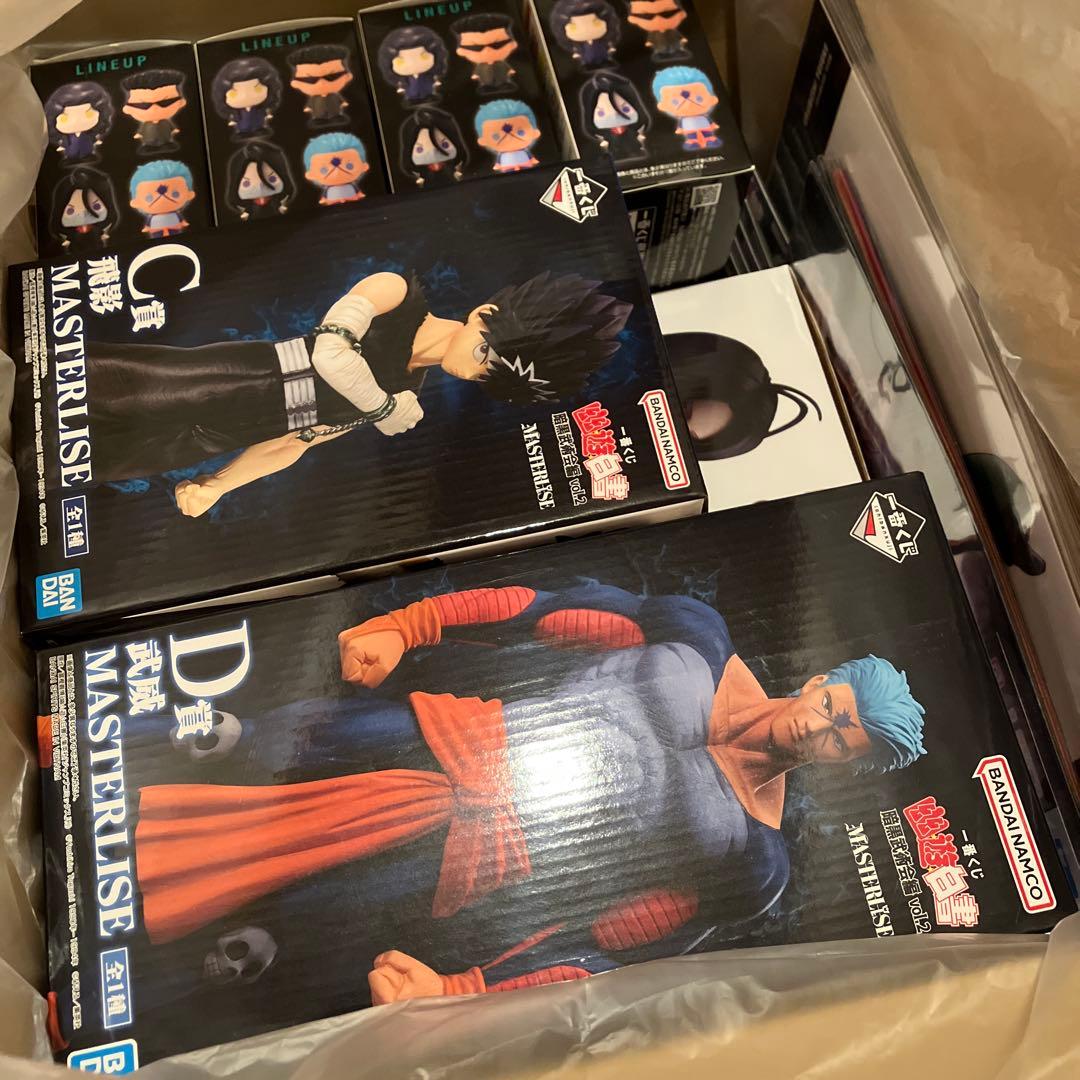 一番くじ　幽遊白書⭐️フルコンプ⭐️A〜E賞・ラストワン賞フィギュア計29点セット①