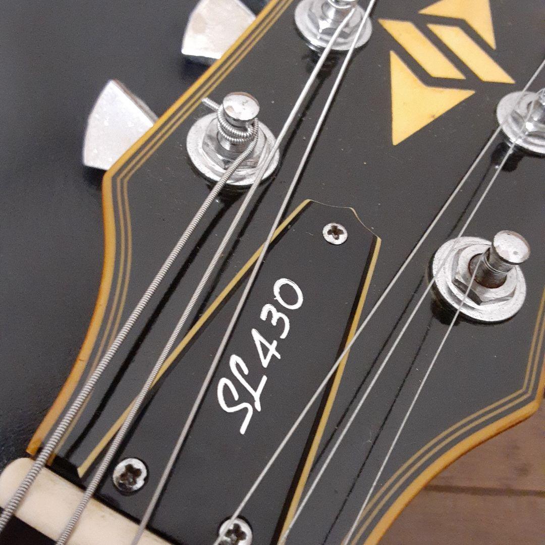 激渋　Yamaha SL-430ブラックエレキギター　ヤマハ　　ヴィンテージ