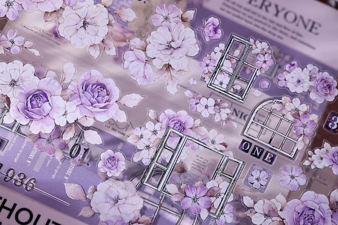 ⭐️SALE⭐️小白家文創《疏影》海外マスキングテープ マステ 【2757】