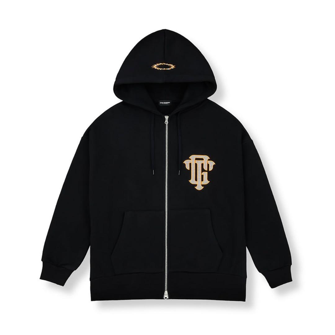 the GazettE RAD MARKET ブラック パーカー