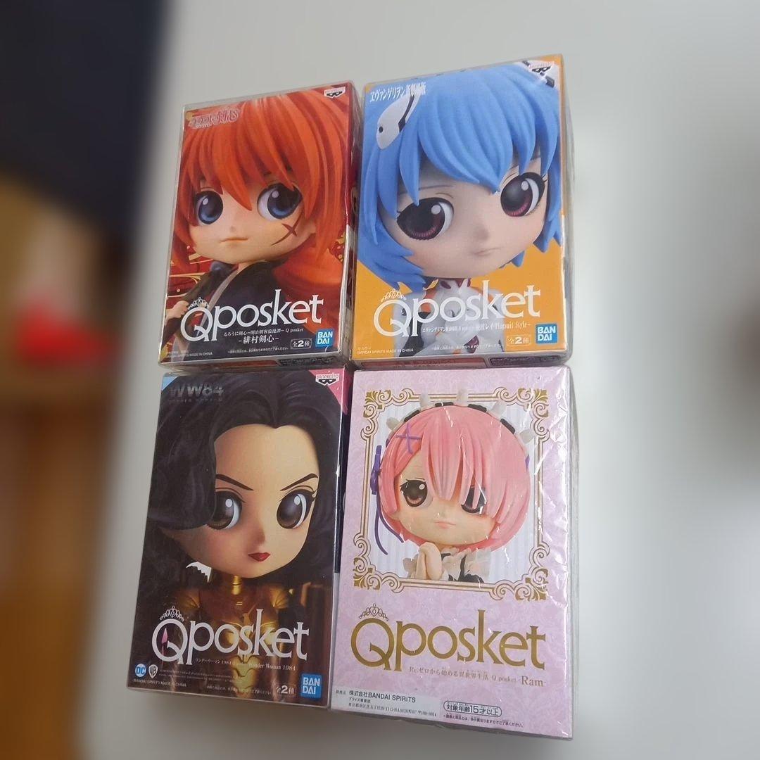 QPOSKET 未開封12体セット+オマケ開封済み1体セット