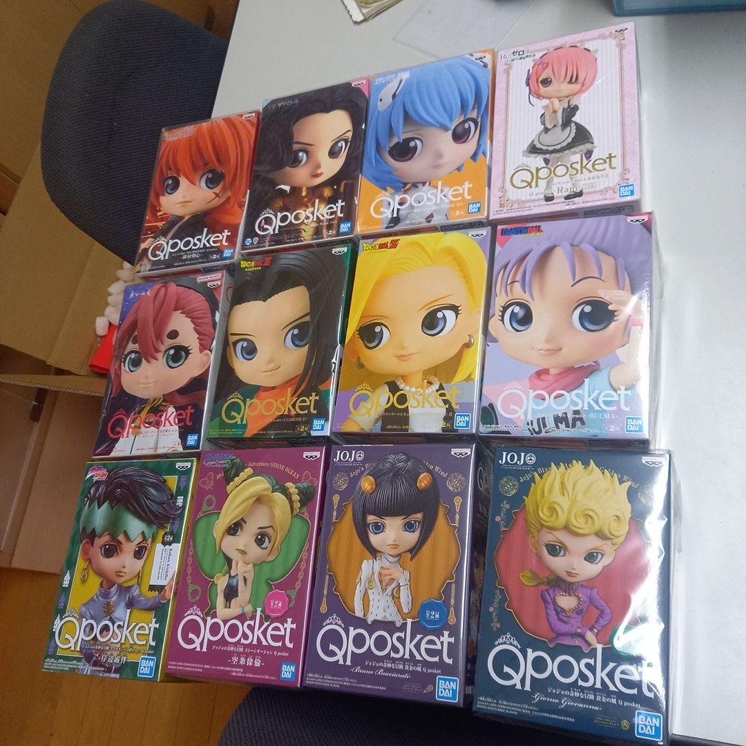 QPOSKET 未開封12体セット+オマケ開封済み1体セット