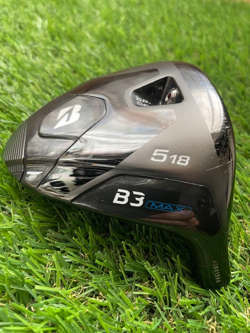 ［美品］ブリヂストンB3maxD 2024フェアウェイウッド5W 18°ハドラス
