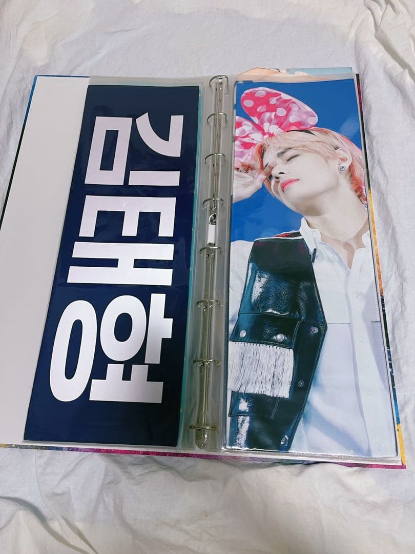 キムテヒョン テテ BTS スローガン バインダー セット