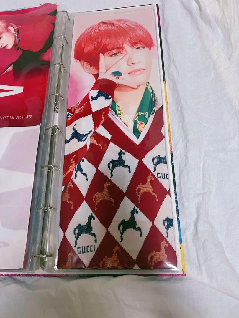 キムテヒョン テテ BTS スローガン バインダー セット