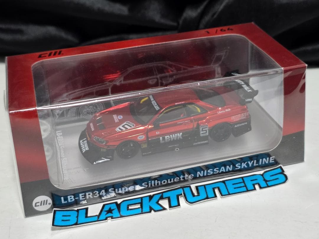 スカイライン スーパーシルエット LB-ER34-LBWK