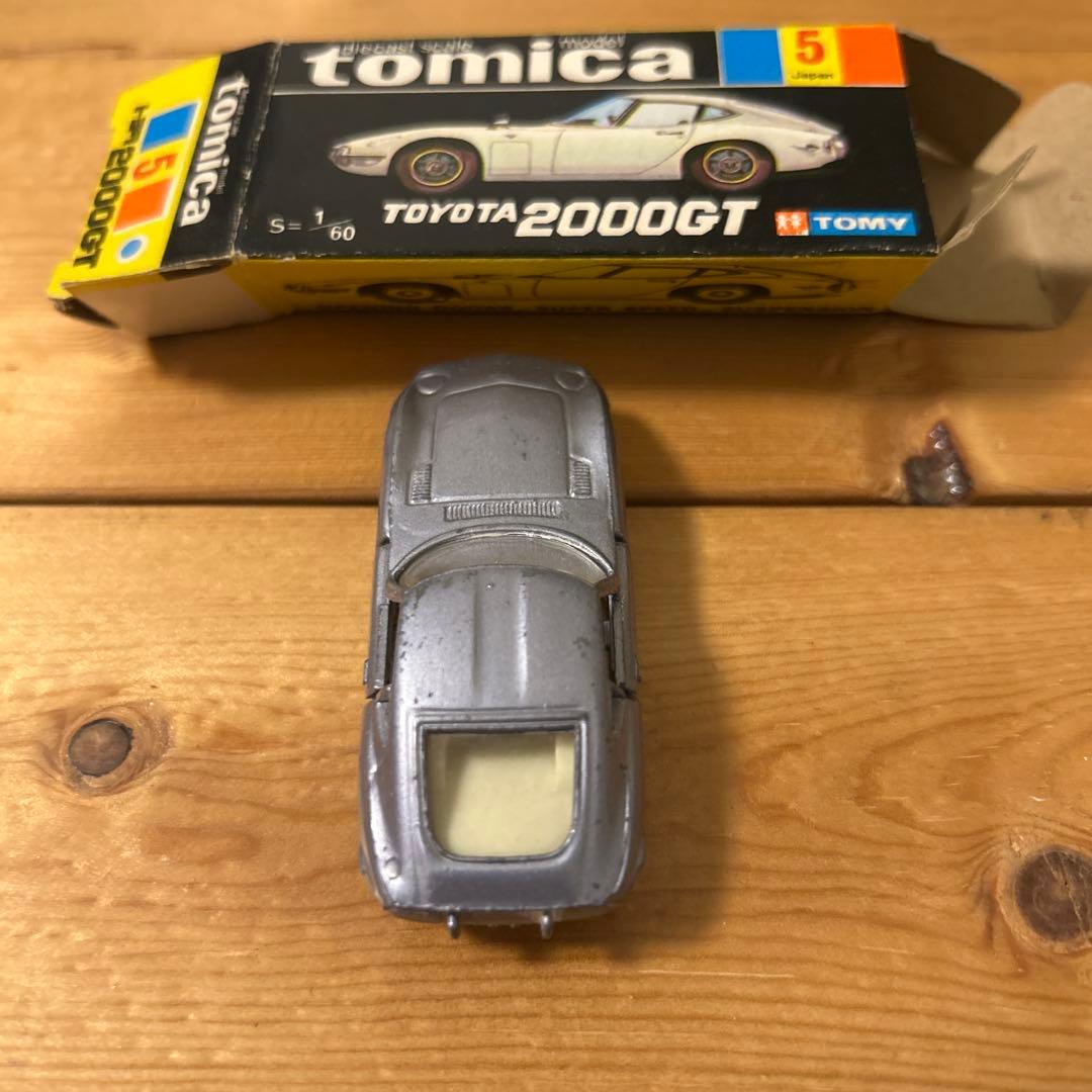 トミカ トヨタ2000GT 1Gホイール　黒箱　日本製