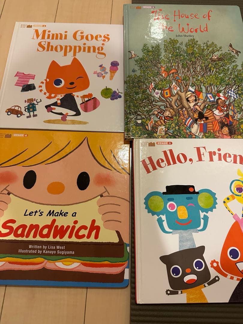 ワールドワイドキッズ　絵本セット 23冊他