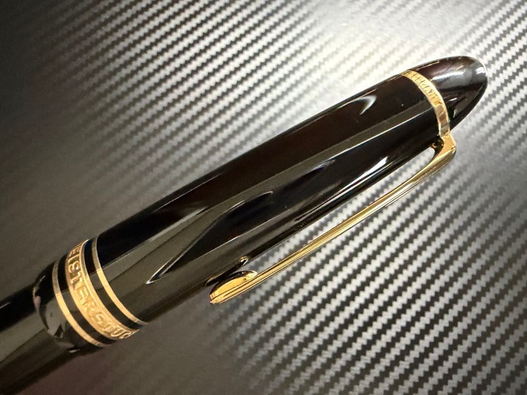 未使用に近い モンブラン マイスターシュテュック 146 中白 B 太字 万年筆