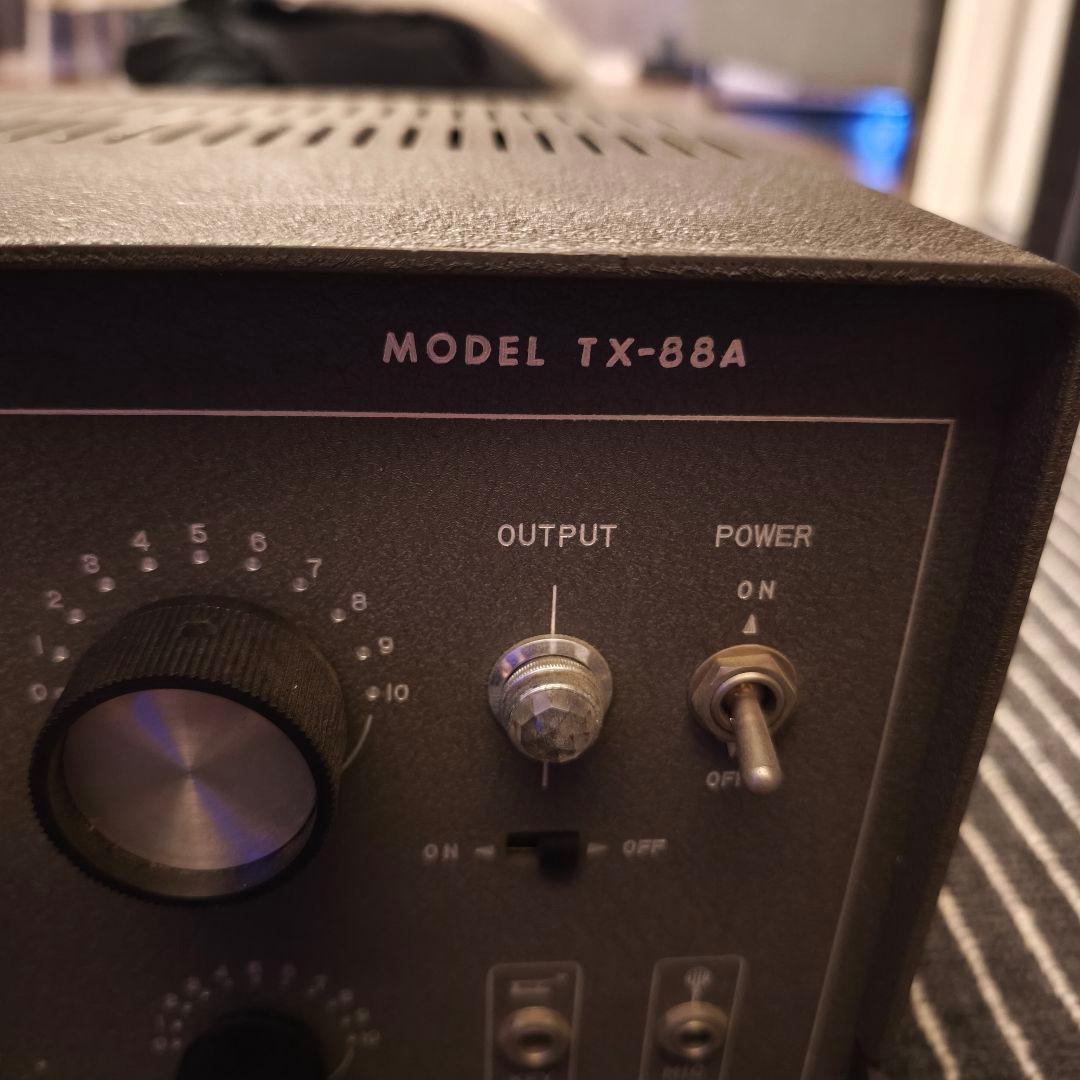 真空管無線機 TX-88A TRIO 通電確認済み