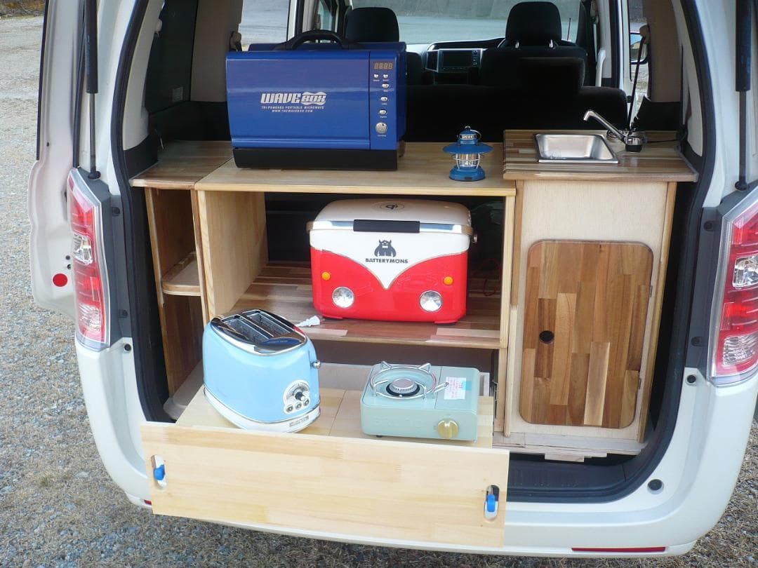 車中泊仕様～本格キャンピングカーまで製作しますっ！