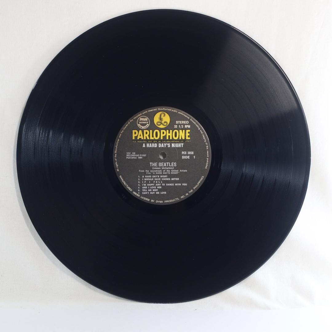 The Beatles A Hard Day's Night フィリピン盤 LP