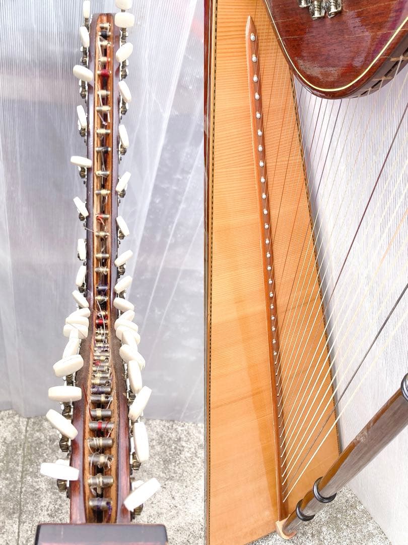 ハープ 弦楽器 楽器 ハープ本体 ケース付き オーケストラ 演奏 クラ