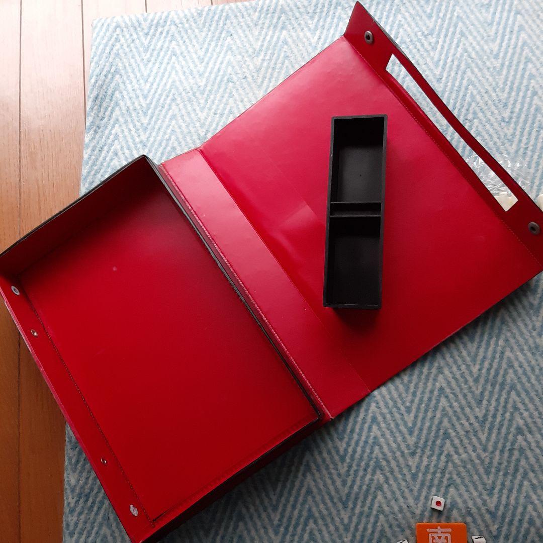 麻雀牌 点棒等 ケース付きセット