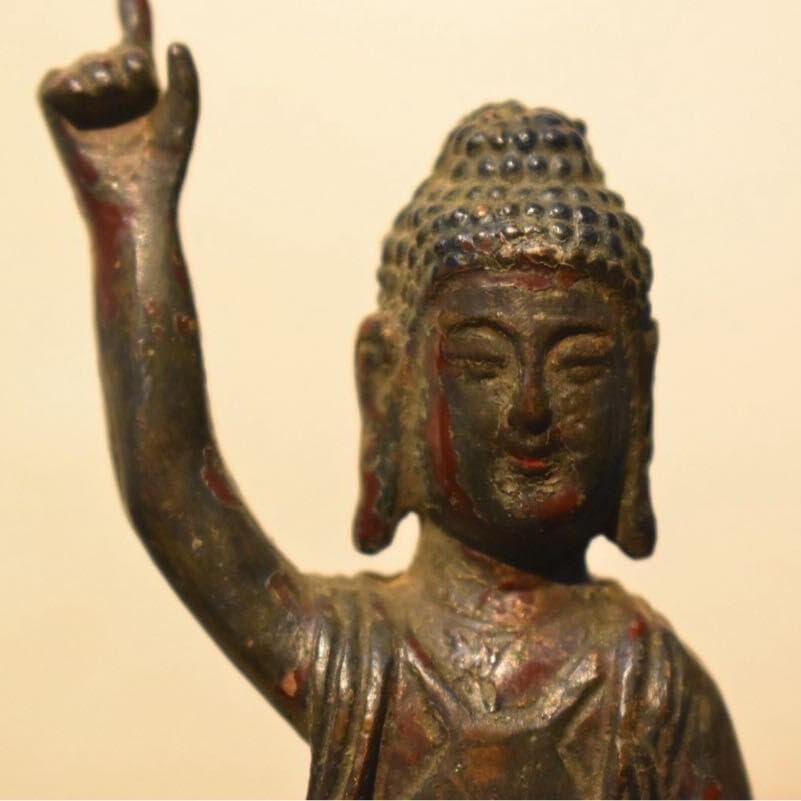 【新羅仏】◆『金銅誕生仏』 仏像◆検）天平仏 飛鳥仏 高麗仏 百済仏 空海 親鸞