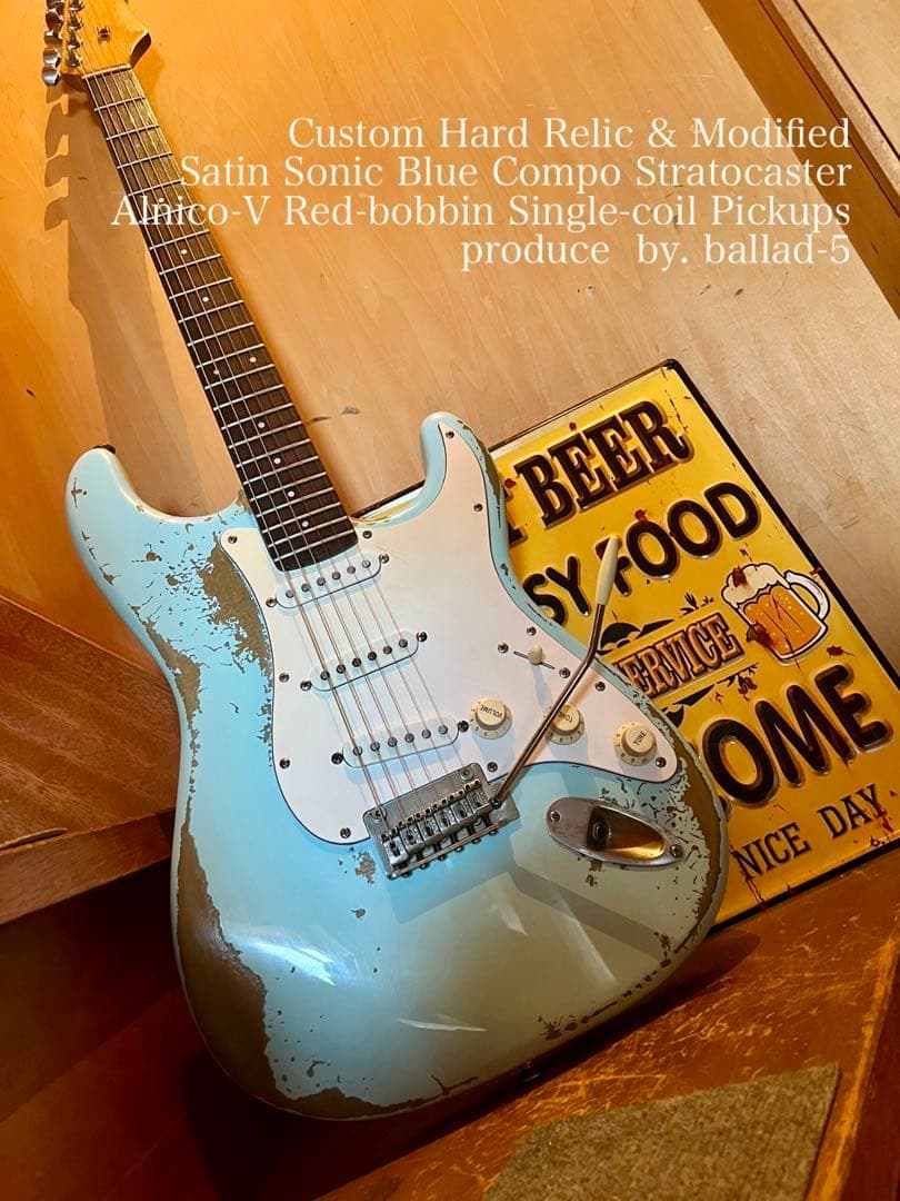 テト、プロフ必読ですさま専用ハードレリック ストラトキャスター タイプ