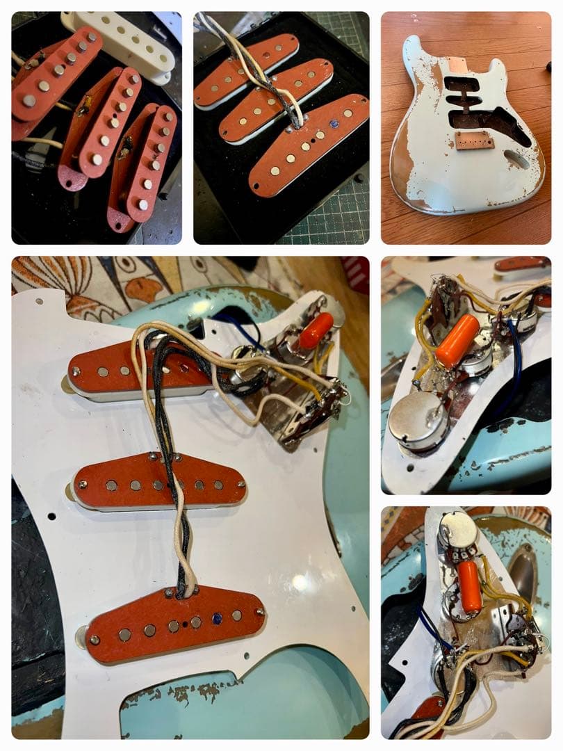 テト、プロフ必読ですさま専用ハードレリック ストラトキャスター タイプ