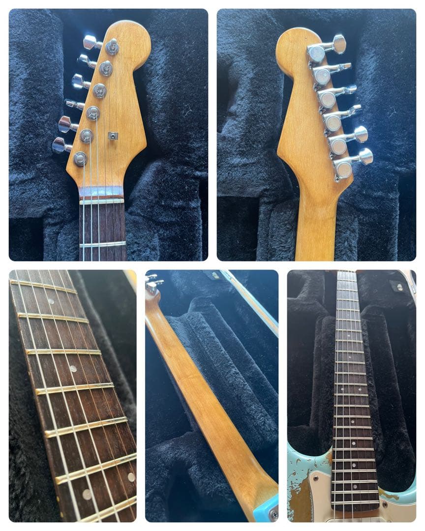 テト、プロフ必読ですさま専用ハードレリック ストラトキャスター タイプ