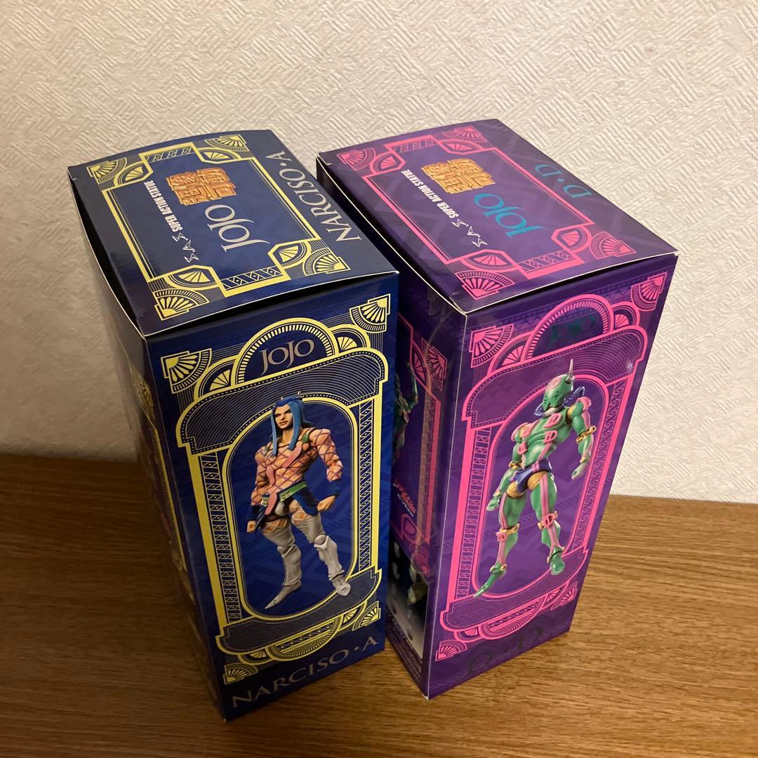 ジョジョの奇妙な冒険　超像可動　ナルシソ・アナスイ　ダイバー・ダウン　2体セット