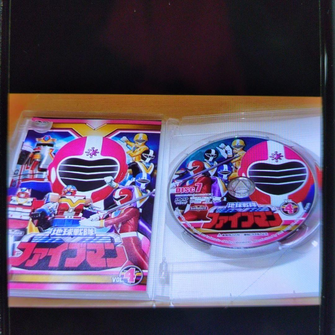 地球戦隊.ファイブマン。DＶD全5巻セット。