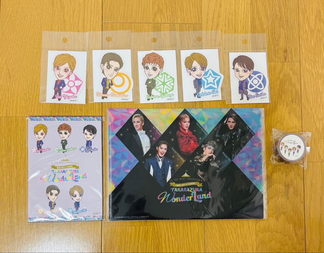 宝塚　5組トップスター　キャラグッズ　完売品　未使用　未開封