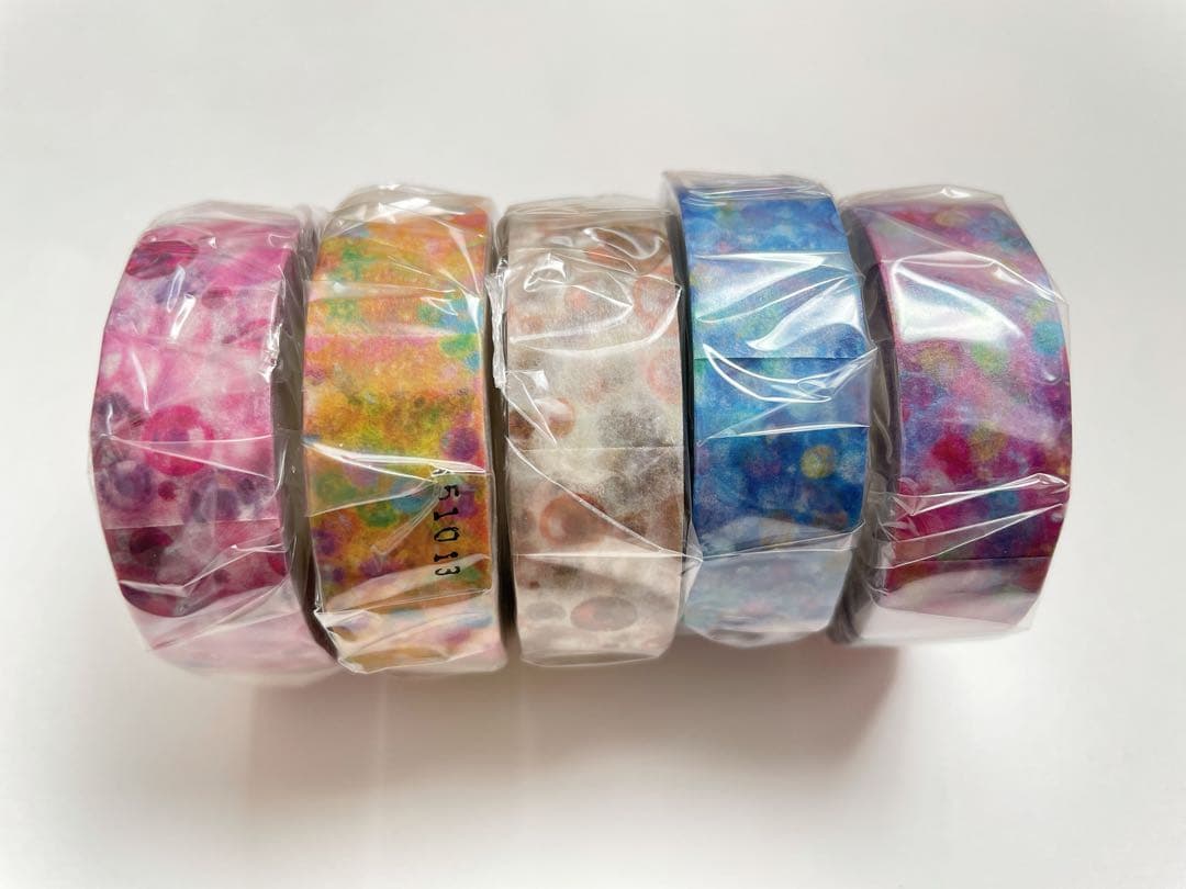 廃盤激レア品★ラップルマスキングテープ5種類まとめ売りセット売り