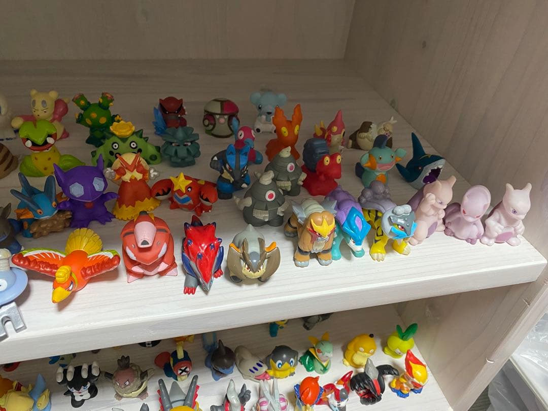 【希少1つ約200円換算】ポケモン　初期　指人形　モンコレ　約500体近く