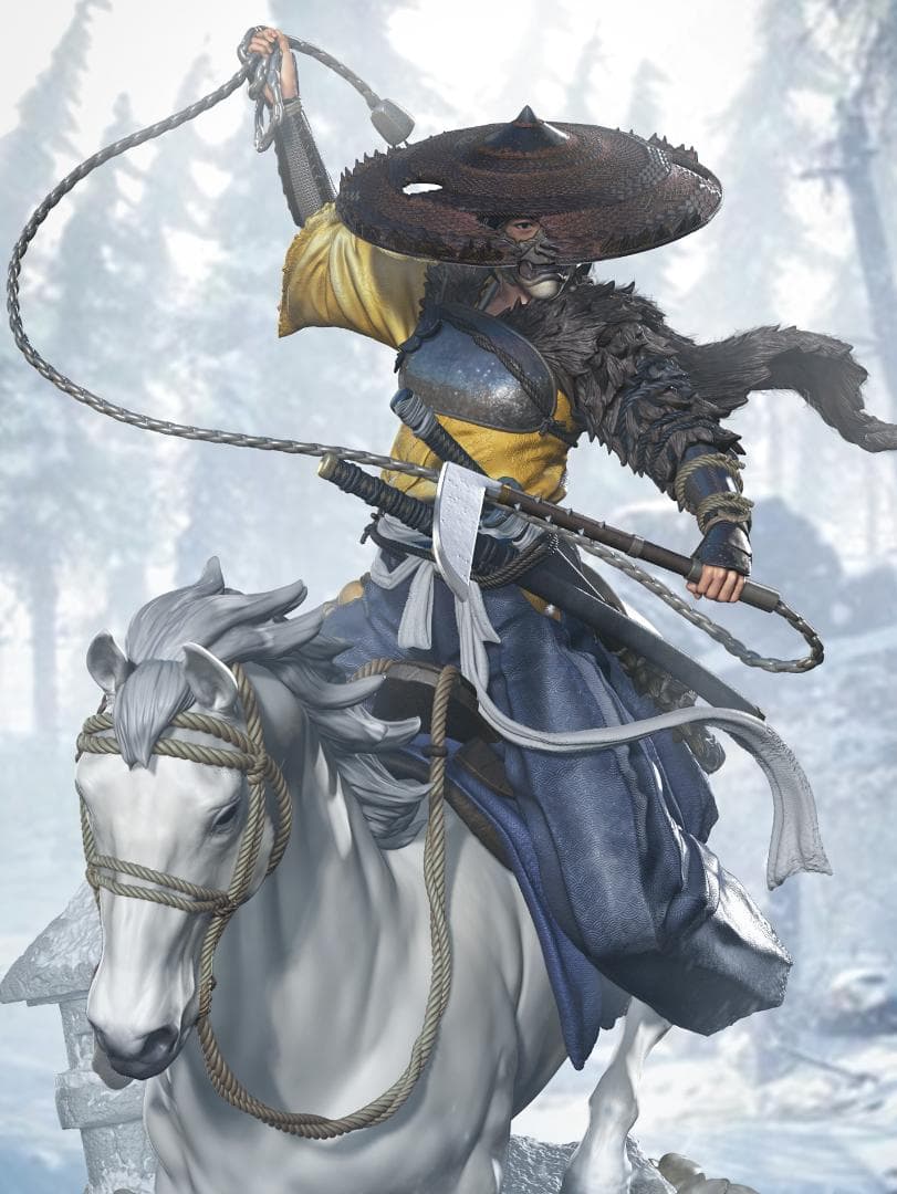 Ghost of Yotei 1/10 未塗装未組立 フィギュア ガレージキット