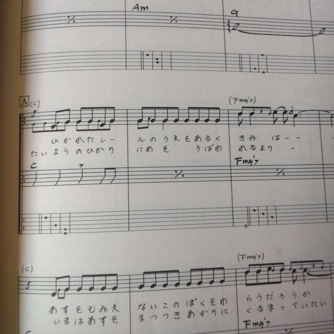 ギター弾き語り 吉岡秀隆 分岐点 絶版希少楽譜