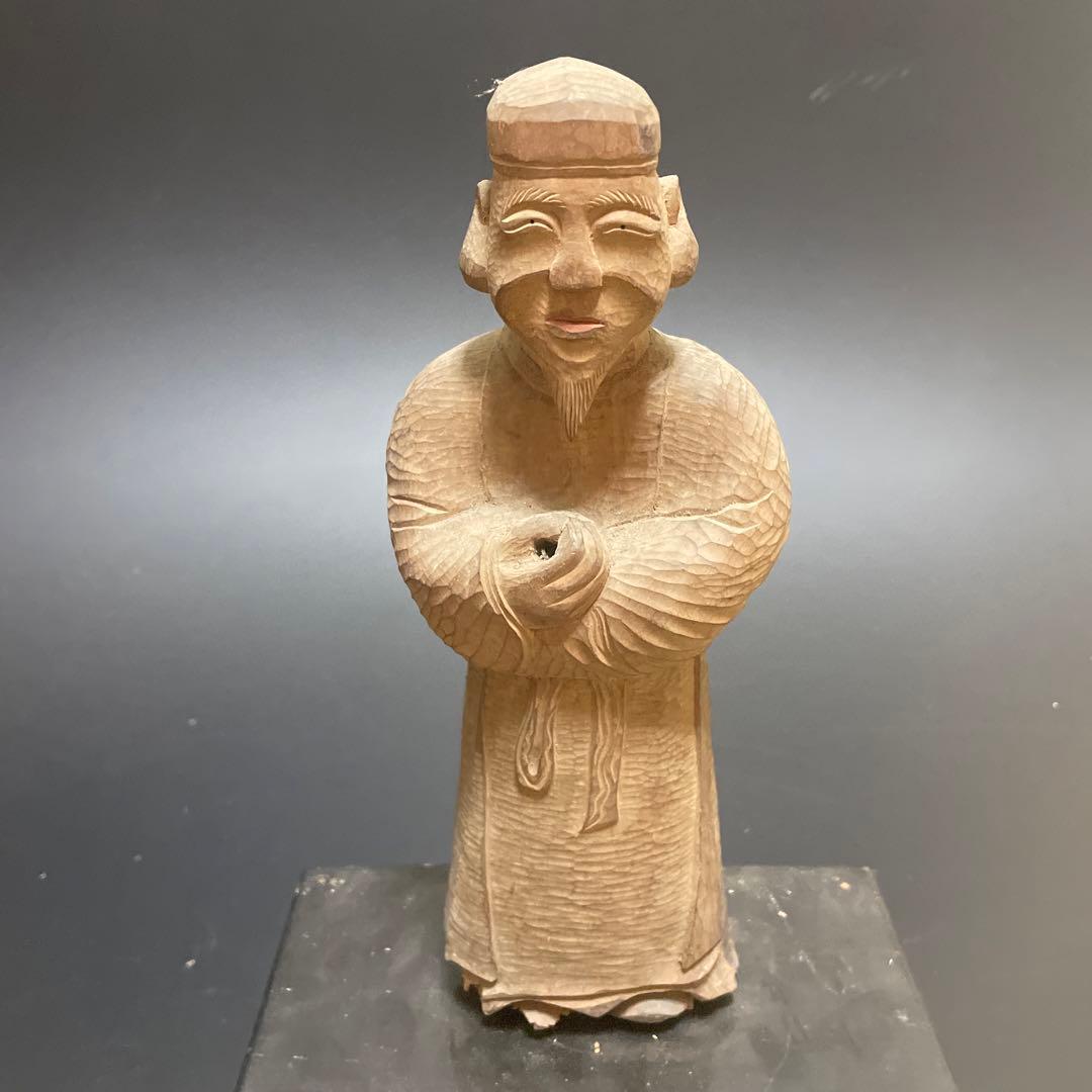 時代物　木喰仏　在名あり　仏像