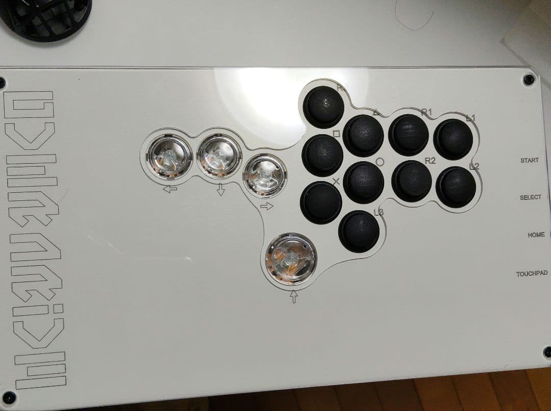 アーケードコントローラー LED付き USB接続