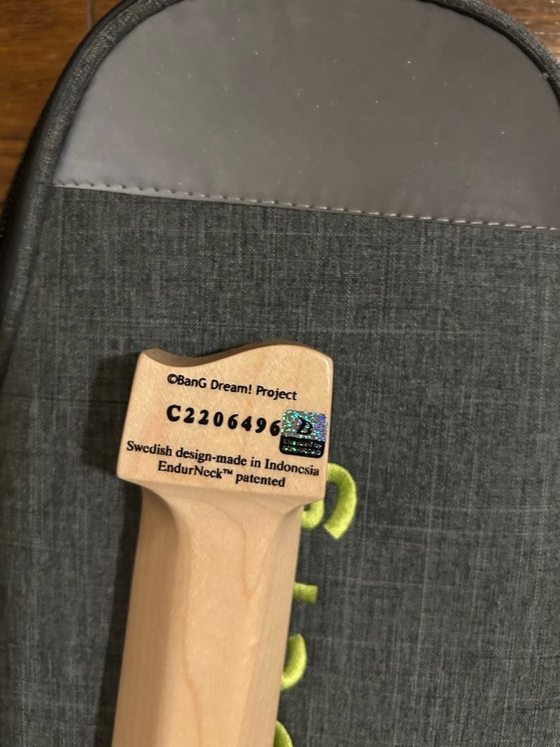 Strandberg Boden RAS6 朝日六花モデル バンドリ