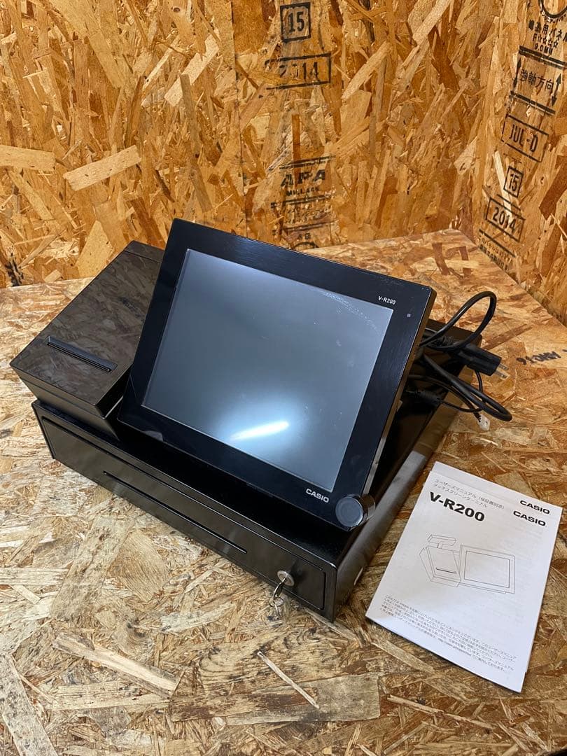 C(7331）カシオ タッチスクリーンターミナル V-R200-BD-J レジ