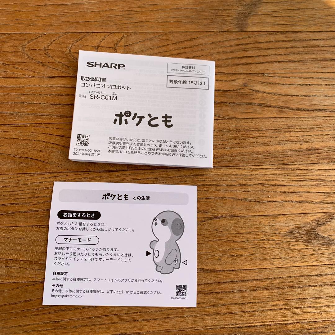 SHARP ポケとも　コンパニオンロボット