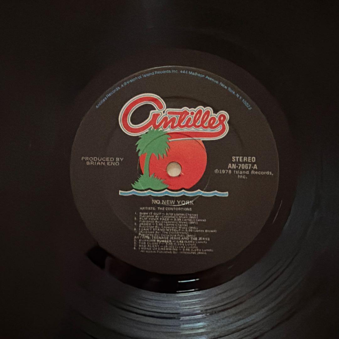 【US盤1978年プレス】 NO NEW YORK／VA