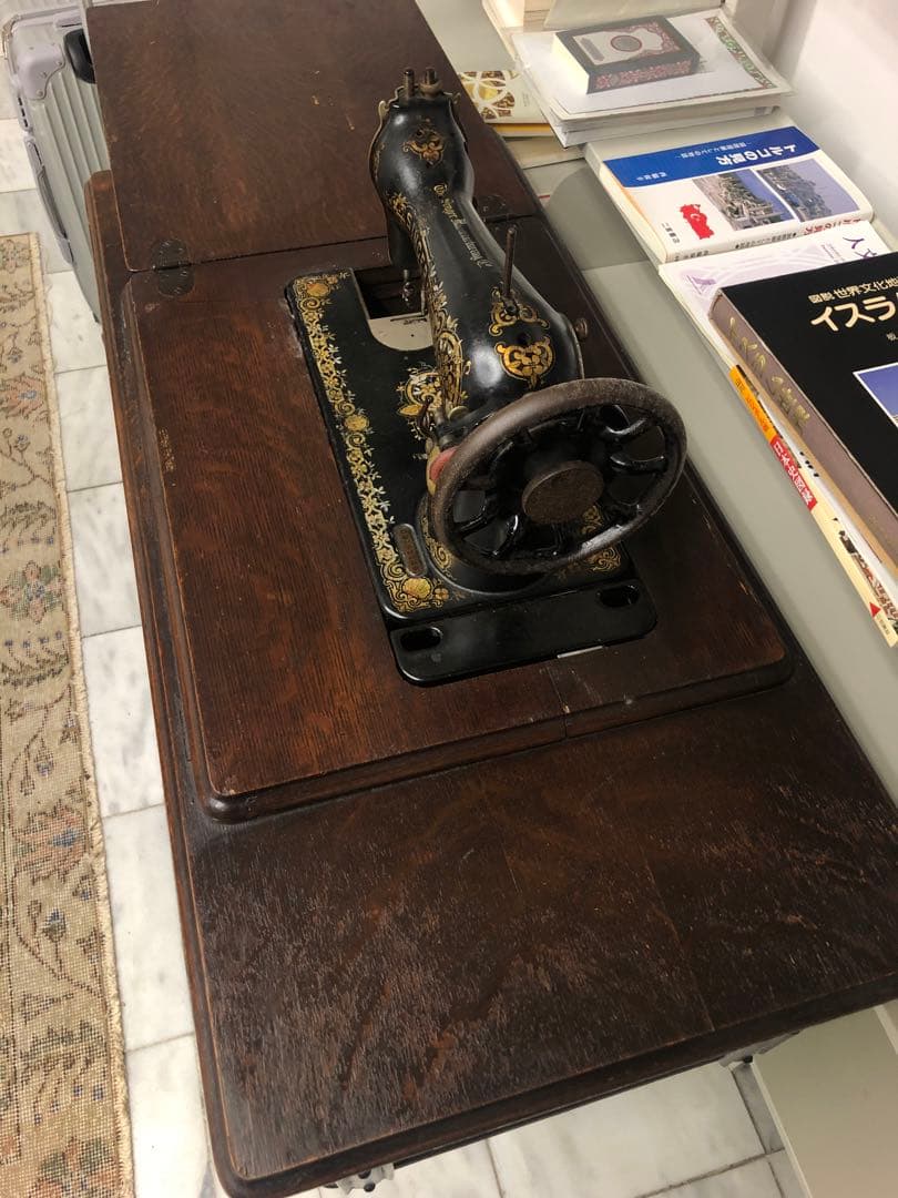 SINGER アンティーク ミシンテーブル クラシック