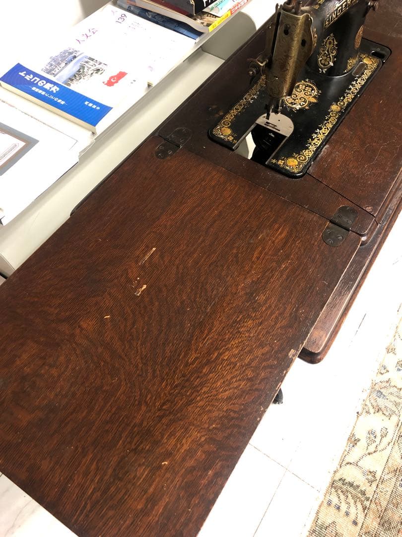 SINGER アンティーク ミシンテーブル クラシック