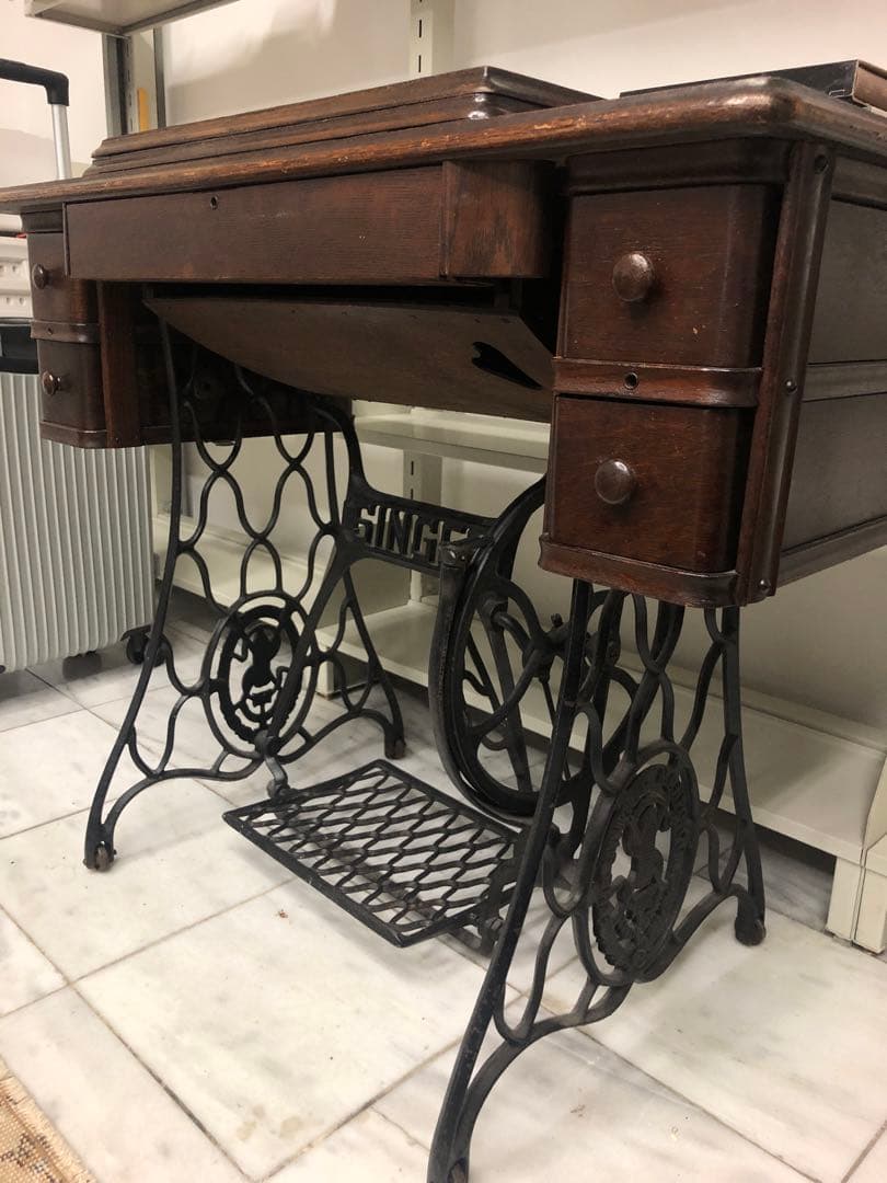 SINGER アンティーク ミシンテーブル クラシック