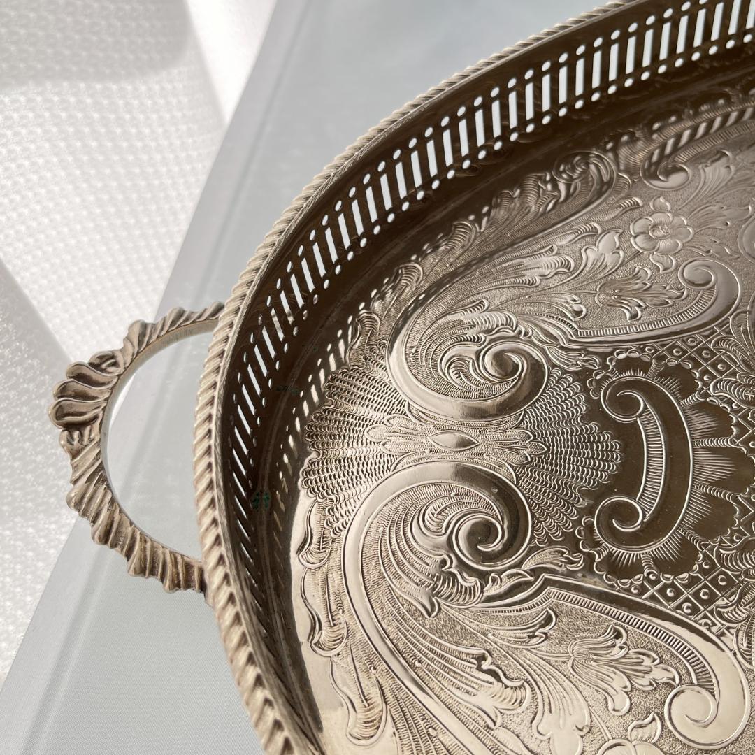 【Arthur Price】ギャラリートレー 53cm ハンドル 大型