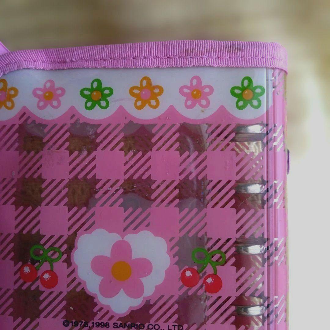 サンリオ　ハローキティ　バインダー　手帳　さくらんぼ　激レア　平成レトロ 希少