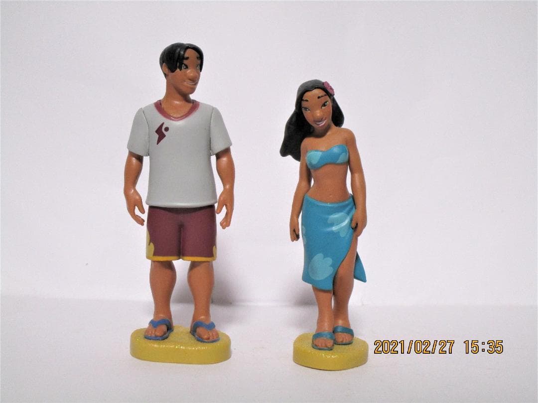 リロ＆スティッチ　ディズニーストア製　フィギュアセット