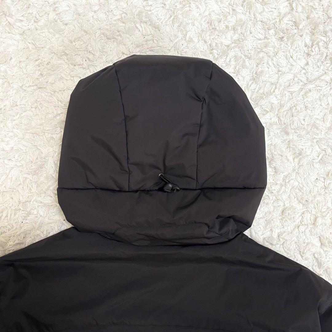 超希少✨ブリーフィング リモンタパッディドパーカ 中綿 L ブラック フード