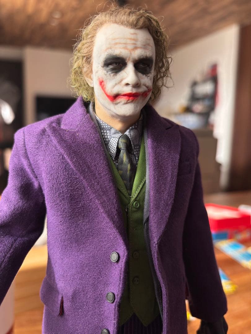 1/6 ジョーカー　カスタム　植毛ヘッド　バットマン　ホットトイズ等　おまけ付