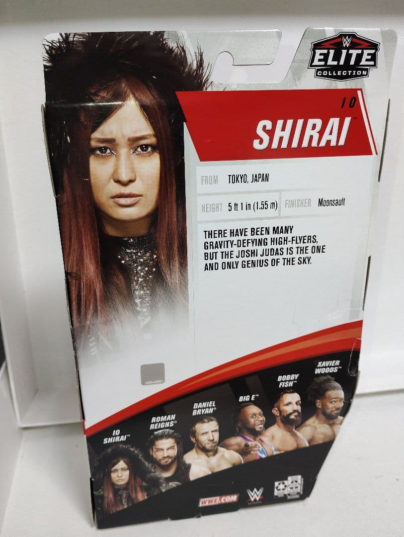 マテル社版　WWEプロレスフィギュア　イヨスカイ　 初期　紫雷イオSHIRAI